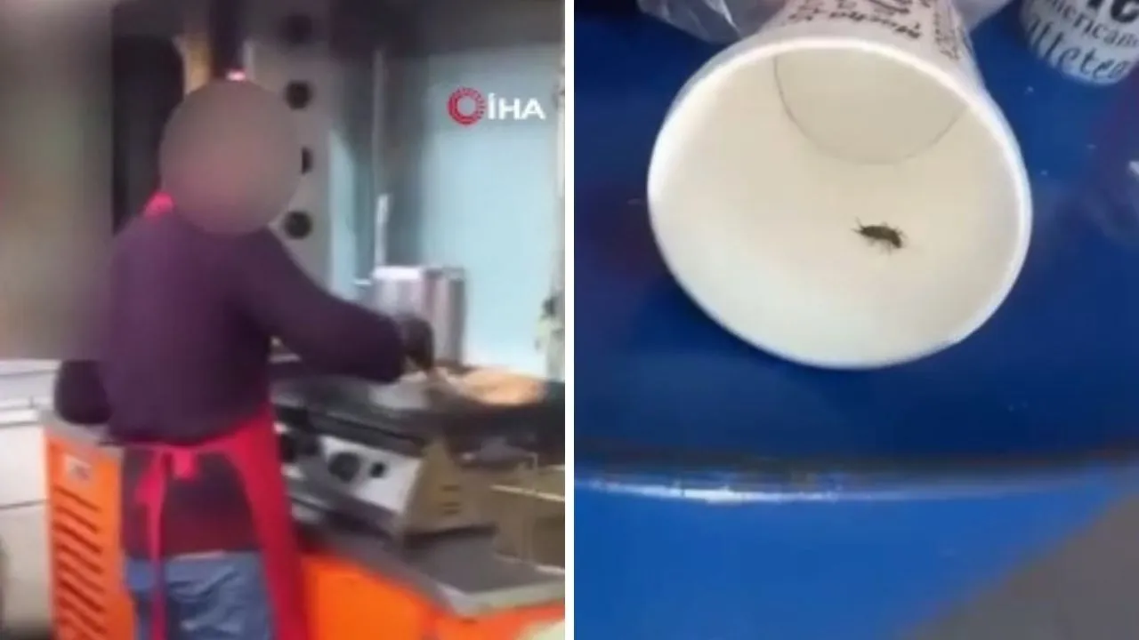 Dönercide mide bulandıran görüntüler! Zabıta ekipleri mühürledi