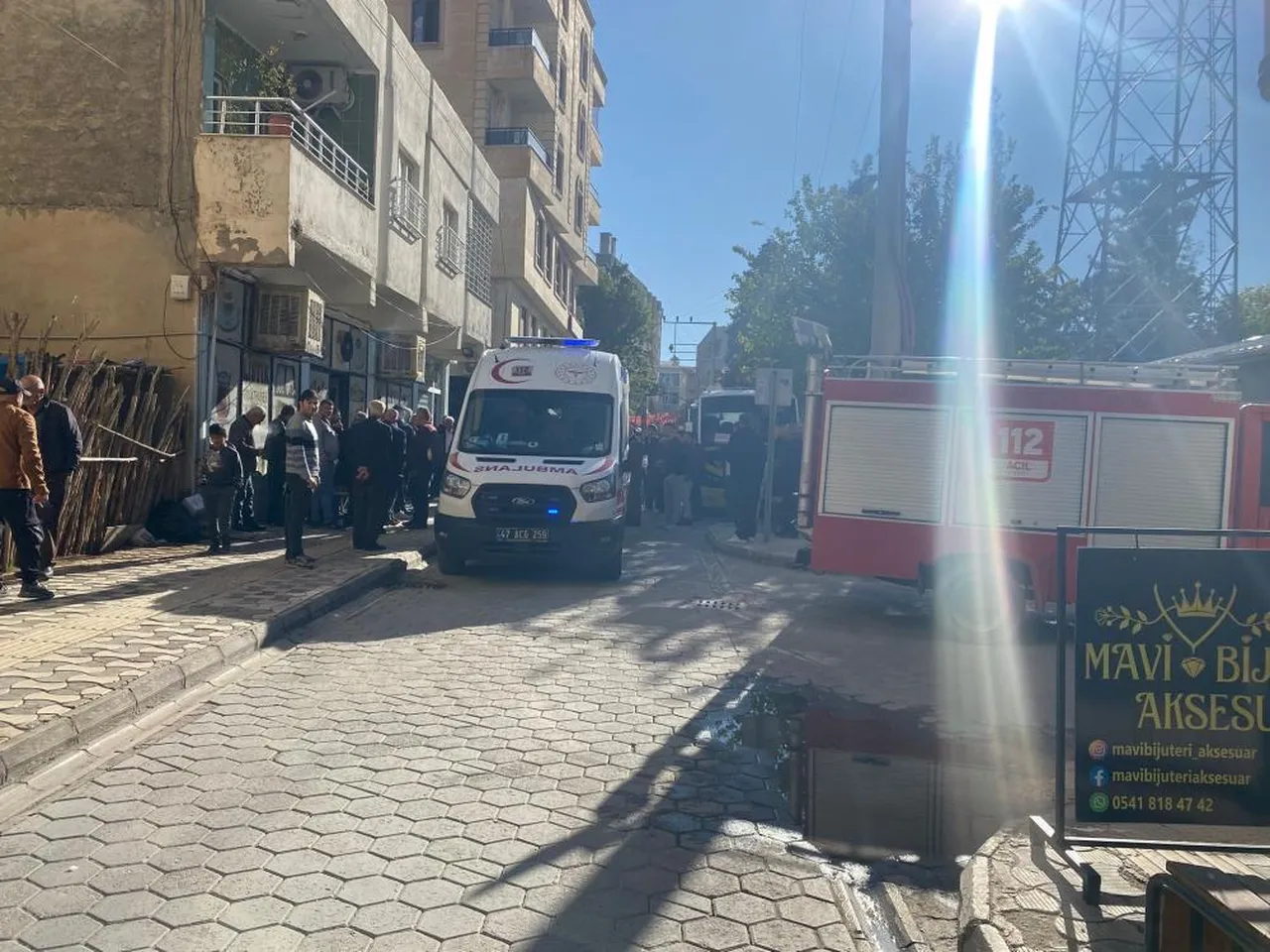 Mardin’de kıraathanenin tavanı çöktü! 2 yaralı