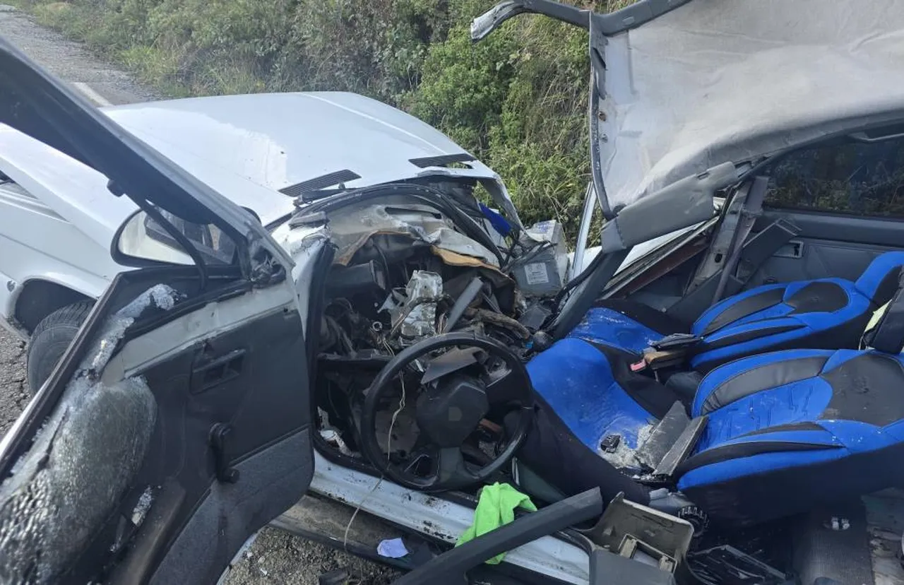 Trabzon’da dehşet anları! Seyir halindeki otomobilin üzerine kaya düştü