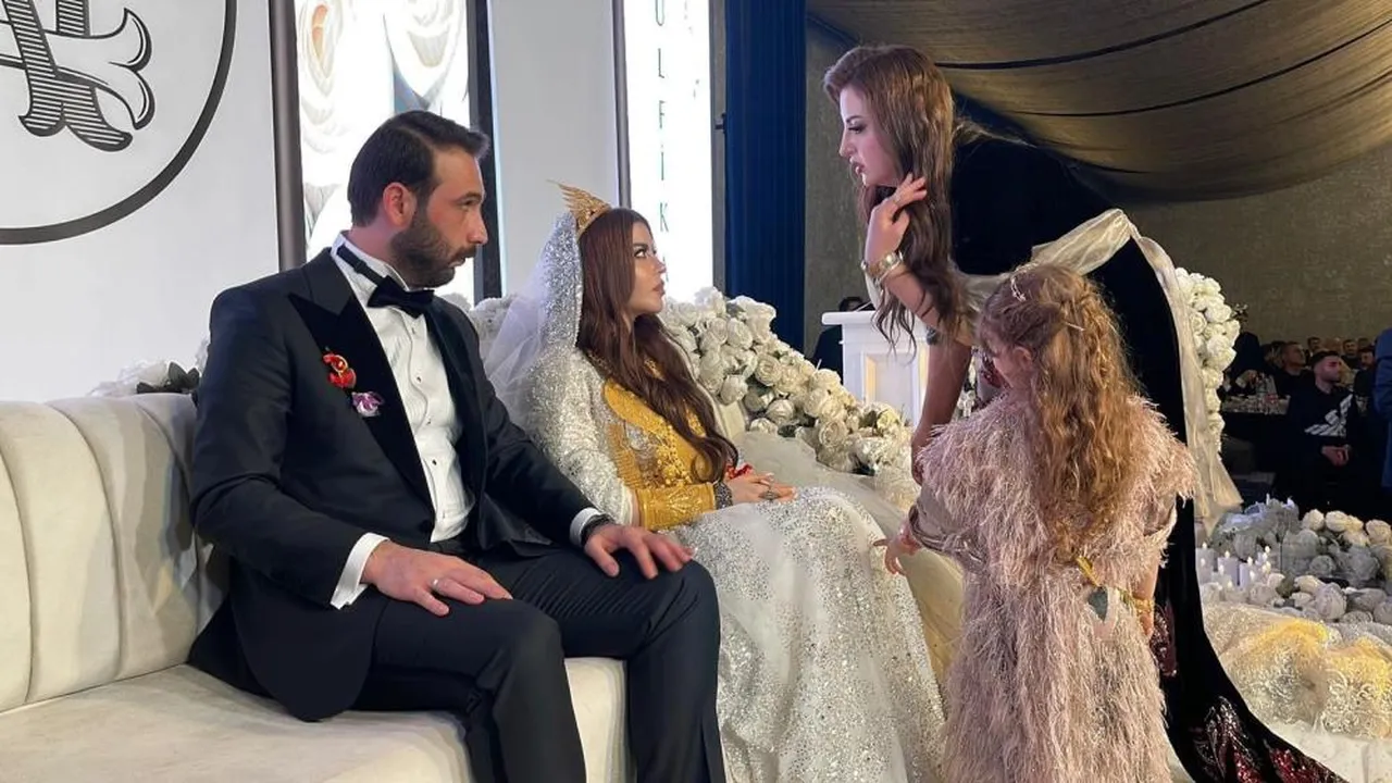 Yok böyle düğün! Barzani ailesi ve İzol aşireti akraba oldu: Geline kilolarca altın takıldı