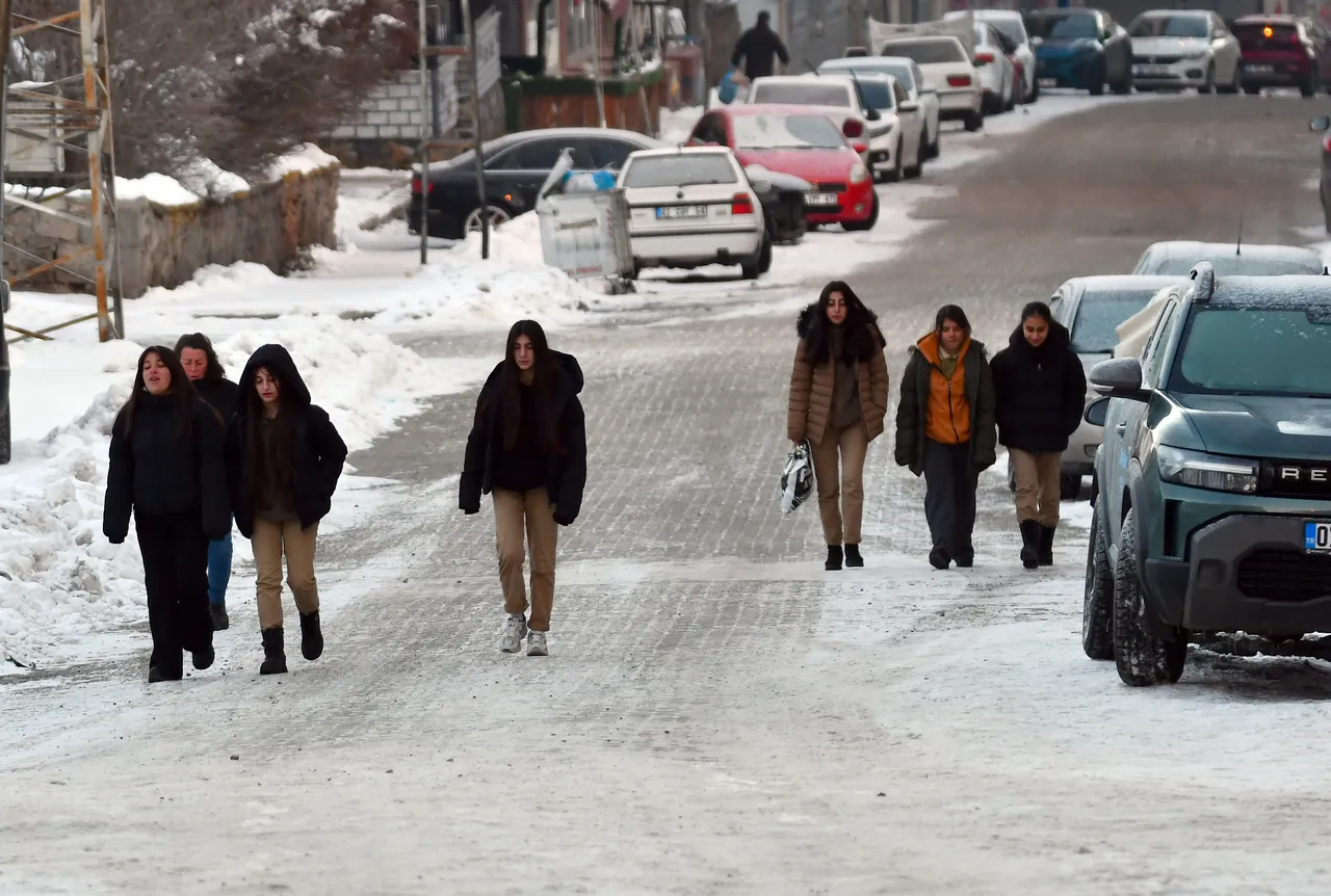 Yok böyle soğuk! Erzurum, Kars ve Ardahan buz tuttu