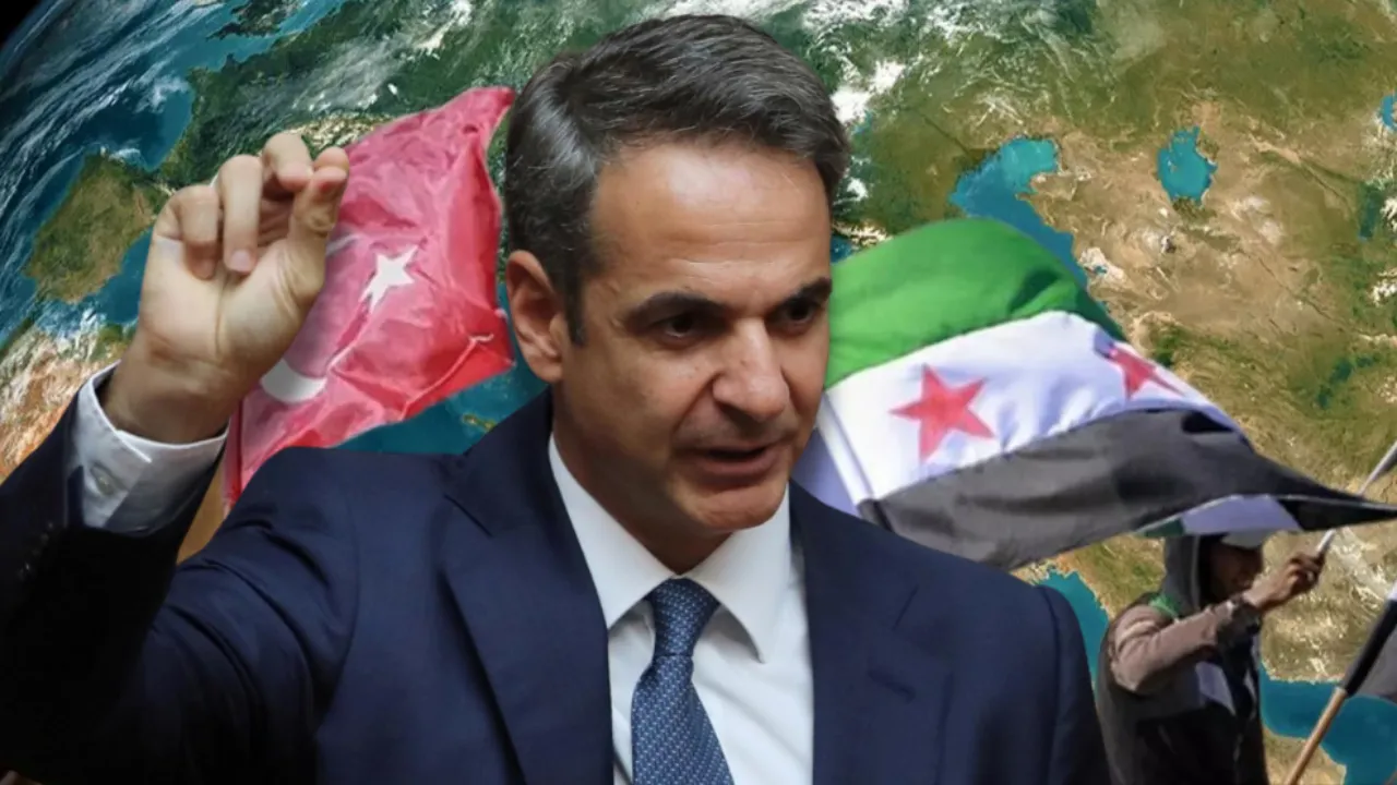 Bu kez Suriye’ye göz diktiler! Yunanistan Başbakanı Miçotakis'in danışmanı itiraf etti: Türkiye’yi dengelemek için adım atmalıyız