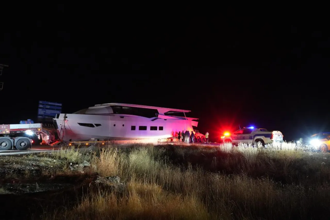Erzurum’da ilginç görüntü: Yat trafiği felç etti!
