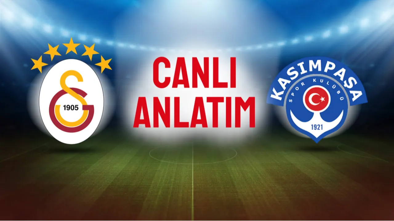Galatasaray - Kasımpaşa maçının 11'leri belli oldu