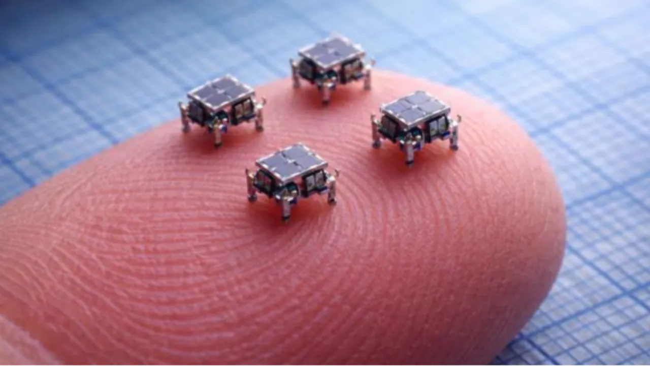 Gözünüzle görmeniz çok zor! Tek başına hareket ediyor: Dünyanın en küçük robotu tanıtıldı