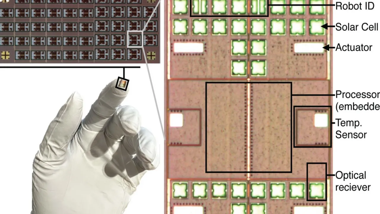 Gözünüzle görmeniz çok zor! Tek başına hareket eden dünyanın en küçük robotu tanıtıldı
