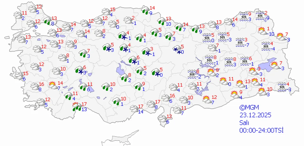 Kar ve yağmur geliyor! Meteoroloji tarih vererek uyardı...