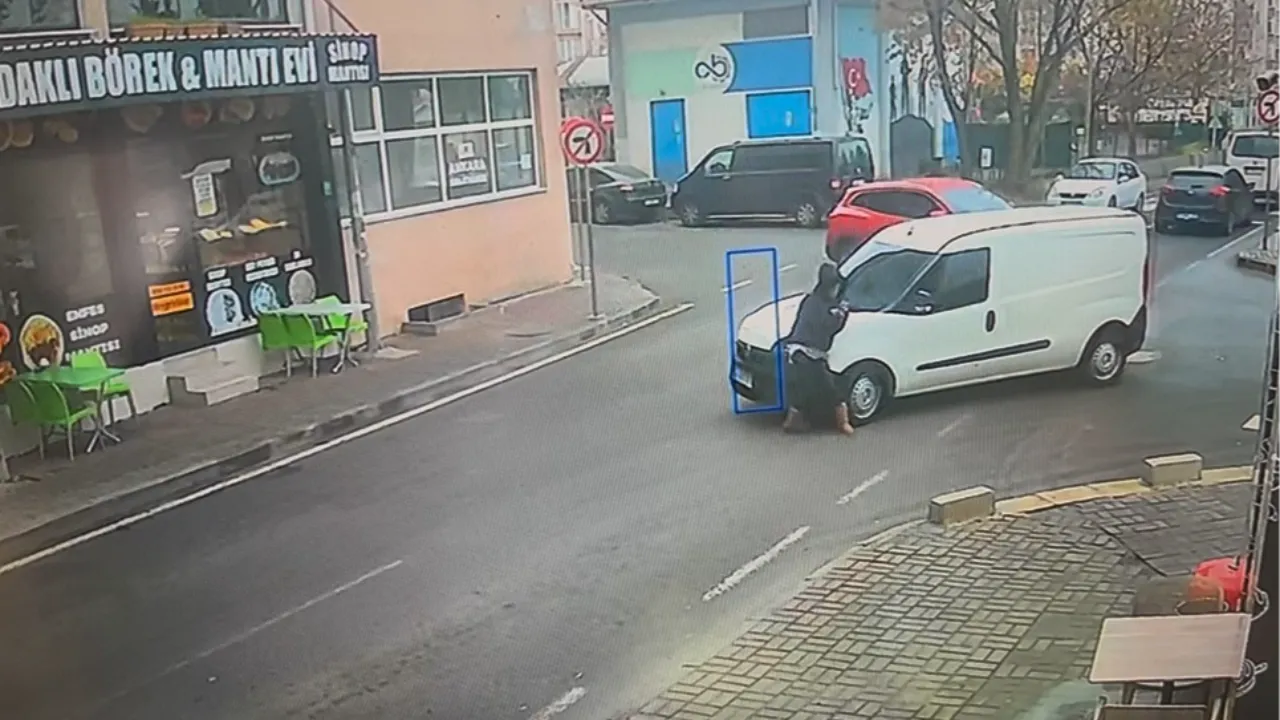 Çorlu'da korkutan kaza! Yolun karşısına geçmeye çalışan yayaya böyle çarptı