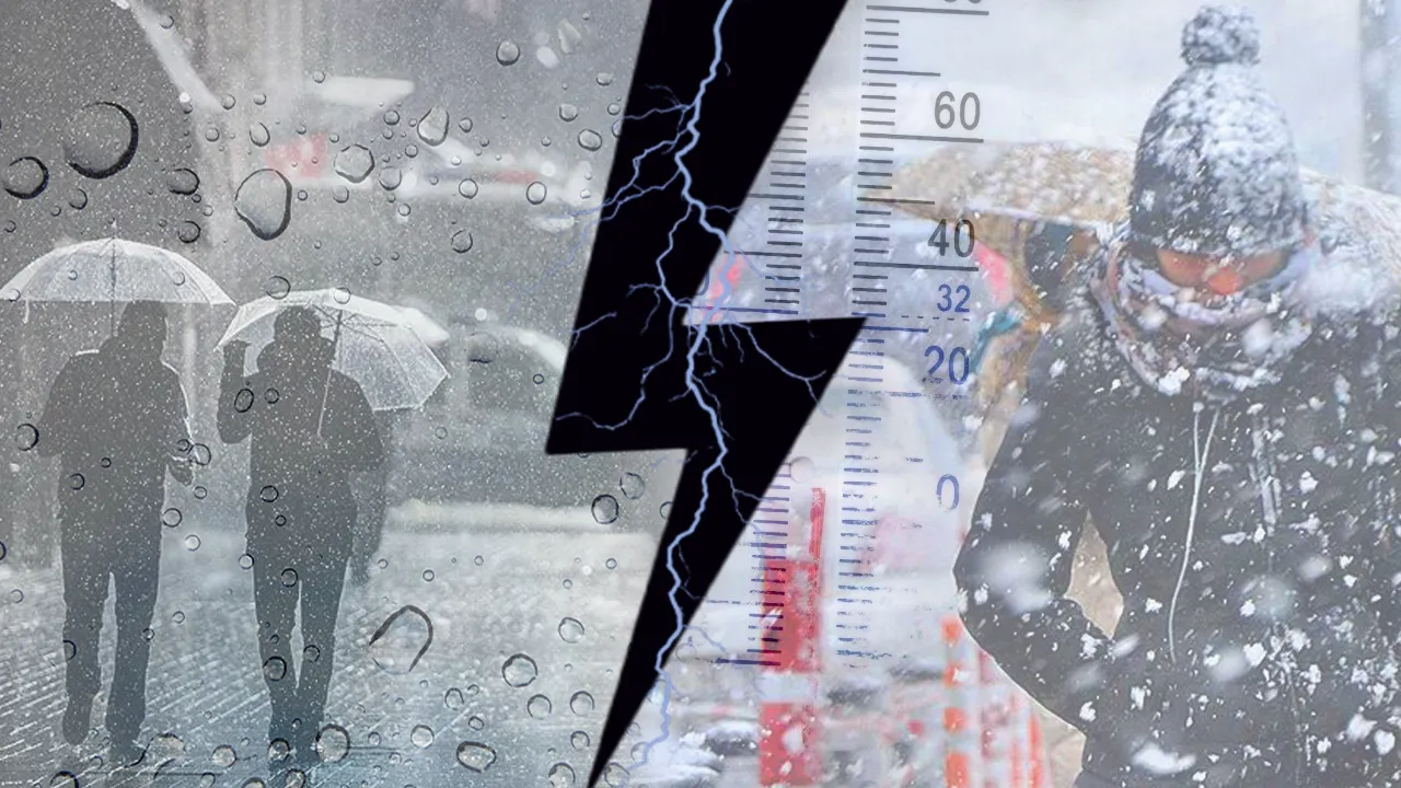 Meteoroloji peş peşe uyardı! 16 ilde sağanak, 5 ilde kar alarmı 