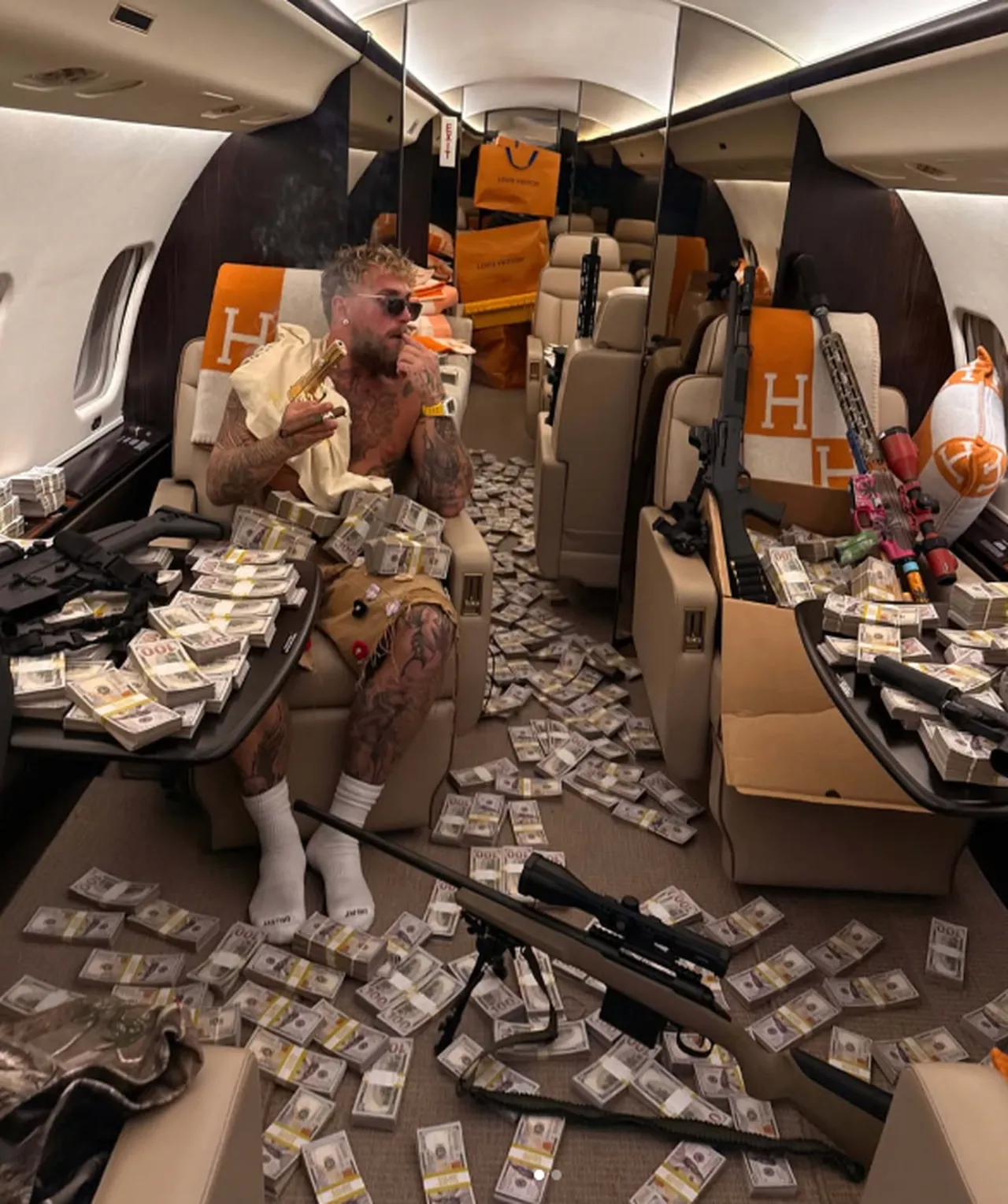 Nefes kesen maçta çenesi kırılmıştı! 6 rauntta nakavt olan Jake Paulun kazancı dudak uçuklattı