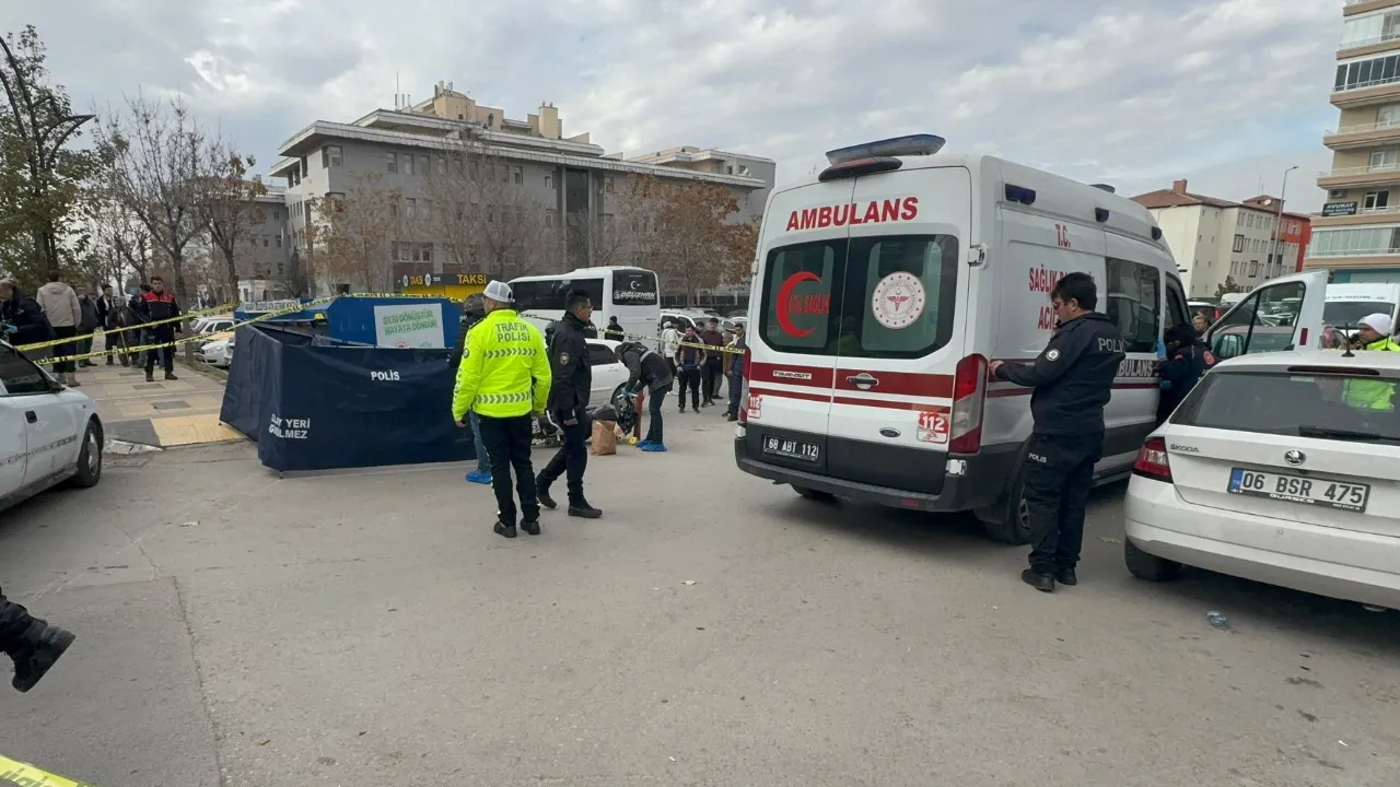 Otomobille çarpışan motosikletten savrulan liseli hayatını kaybetti