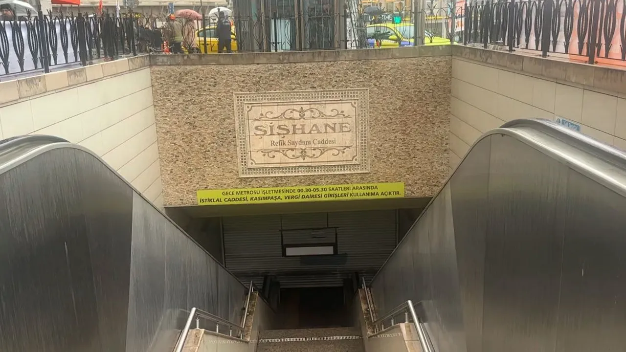 Şişhane metro istasyonunda intihar! Görgü tanığı o anları anlattı 