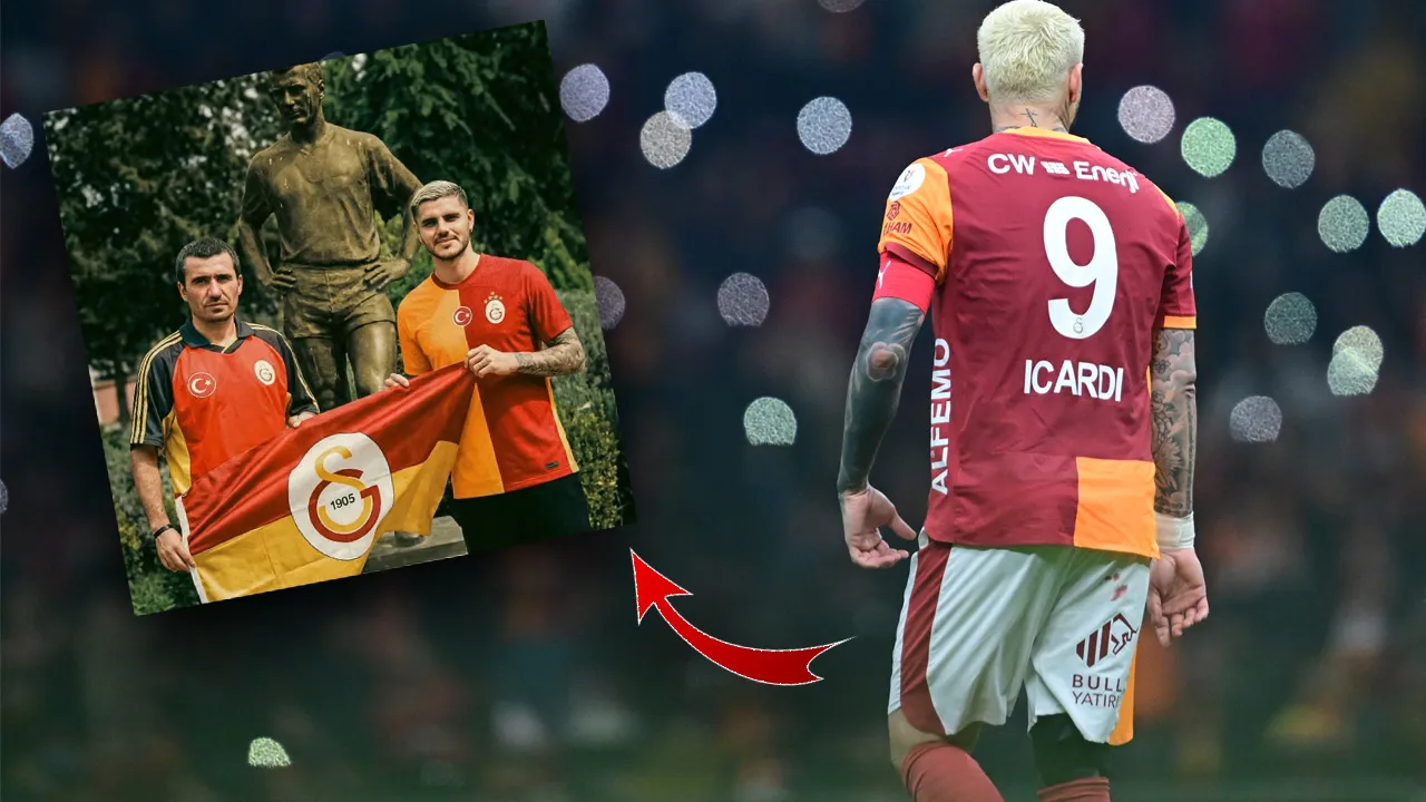 Sosyal medya bunu konuşuyor! Galatasaray tarihine geçen Icardi'den Hagi'ye özel mektup