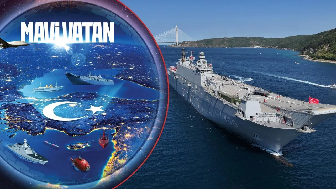 Türk Donanması tarih yazdı! Dünya basını Mavi Vatan'ı manşetlere taşıdı: Türkiye ilk 10'da