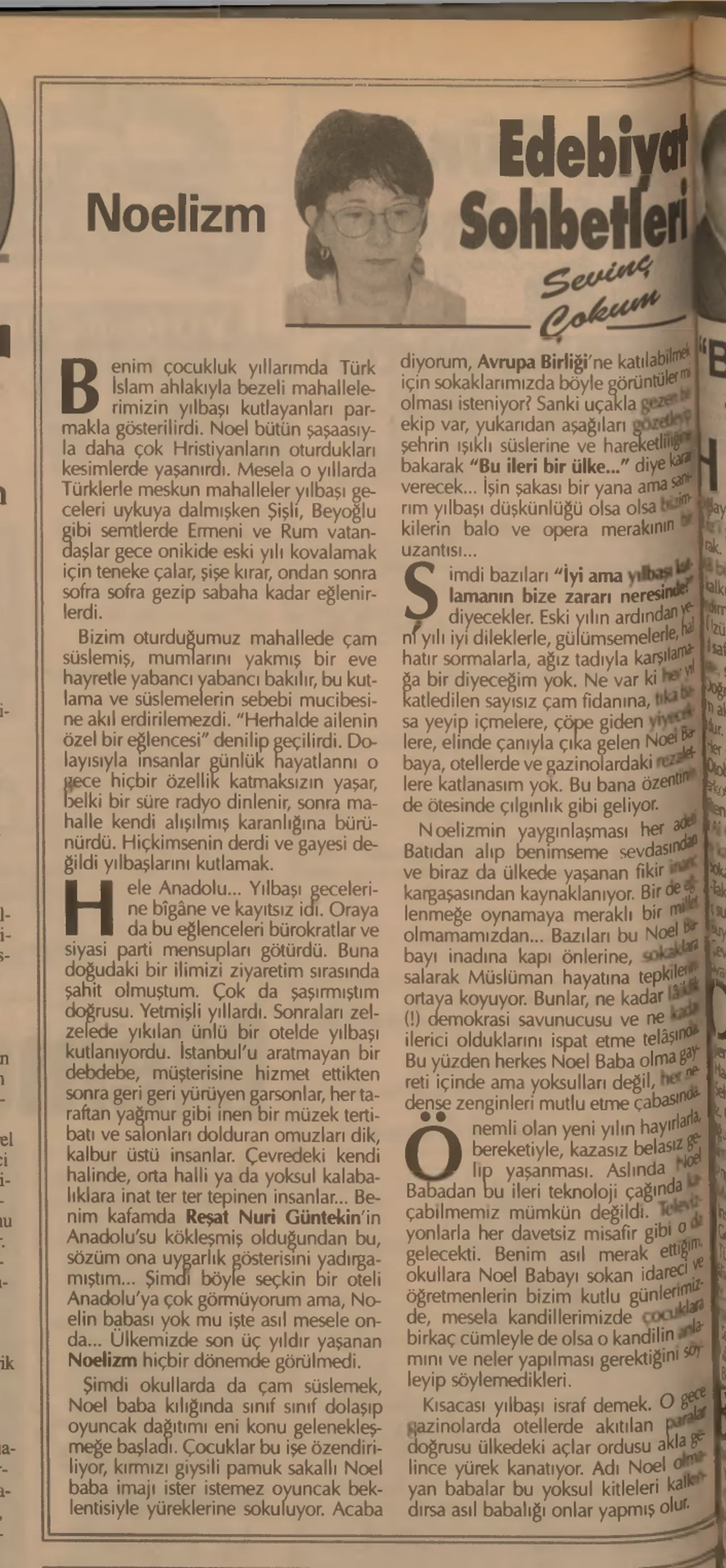 25 Aralık 1997 tarihli Türkiye gazetesi