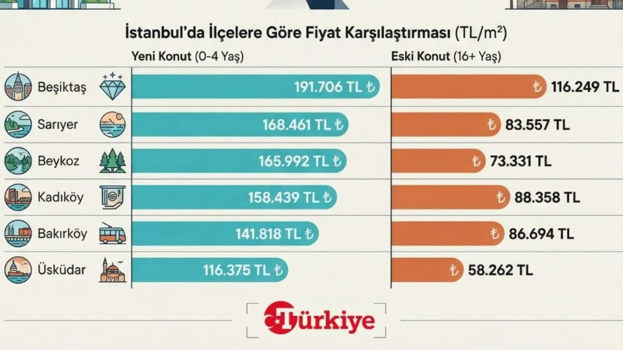  Eski ev mi, yeni ev mi? Fiyat farkı 2 katı aşıyor!