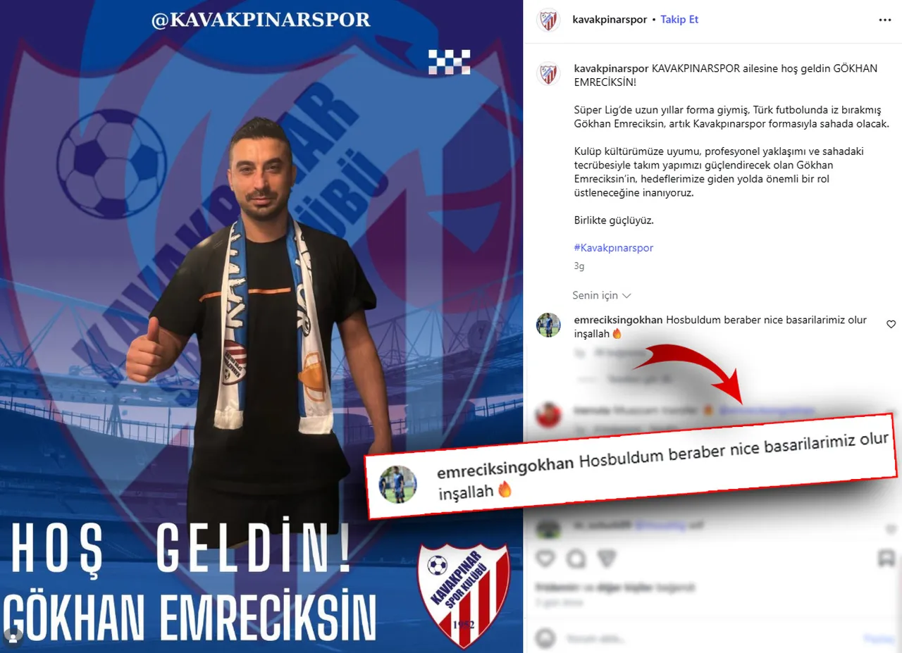Gökhan Emreciksin'den Kavakpınarspor yorumu