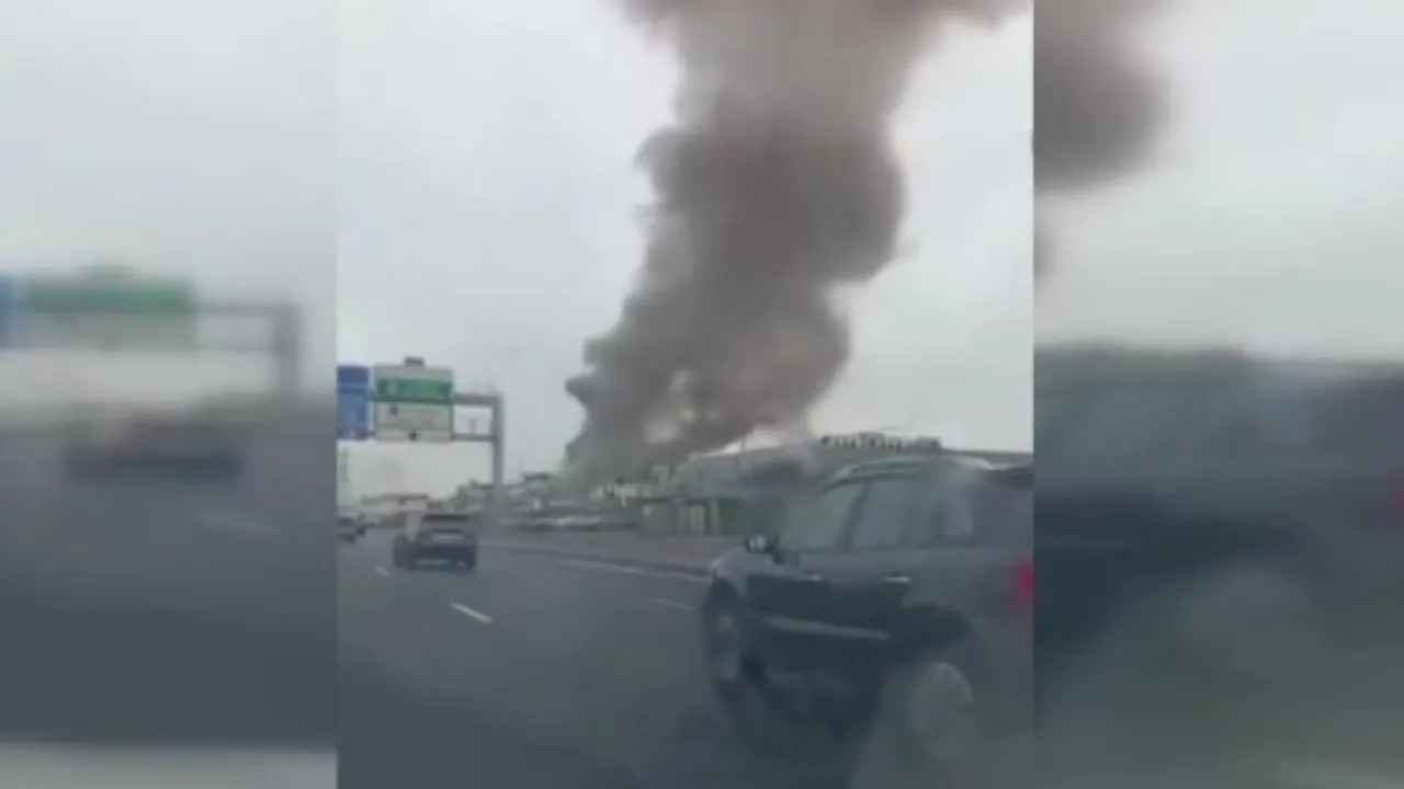 Fransa'da kimya tesisinde patlama! Yaralılar var