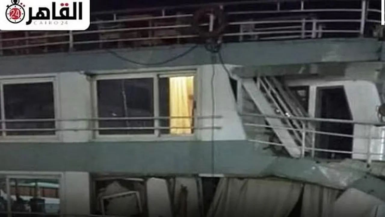 Lüks cruise gemileri çarpıştı: Nil Nehri'nde korkunç kaza!