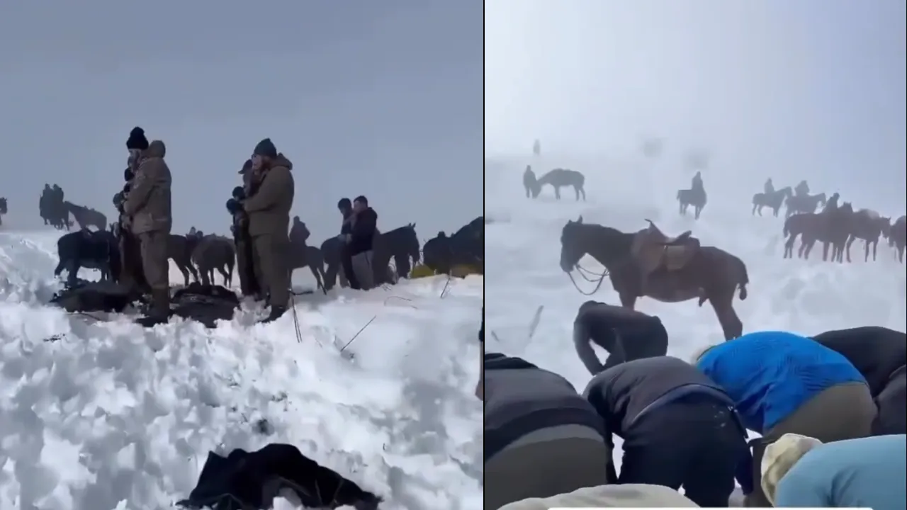 Moğolistan'da şaşırtan namaz yeniden gündemde! Bütün zorluklara rağmen cemaati bırakmıyorlar