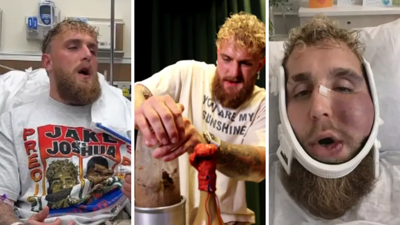 Son maçında çenesi kırılan Jake Paul bu kez yediği sandviçle gündemde! Sosyal medyada çok konuşuldu