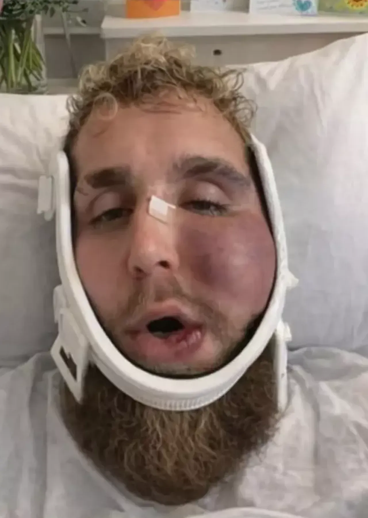 Son maçında çenesi kırılan Jake Paul bu kez yediği sandviçle gündemde! Sosyal medyada çok konuşuldu