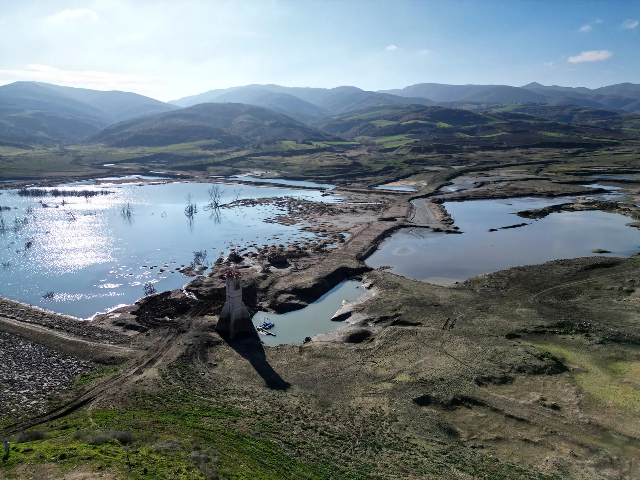 Tekirdağda Naip Barajında alarm! Su alımı geçici olarak durduruldu