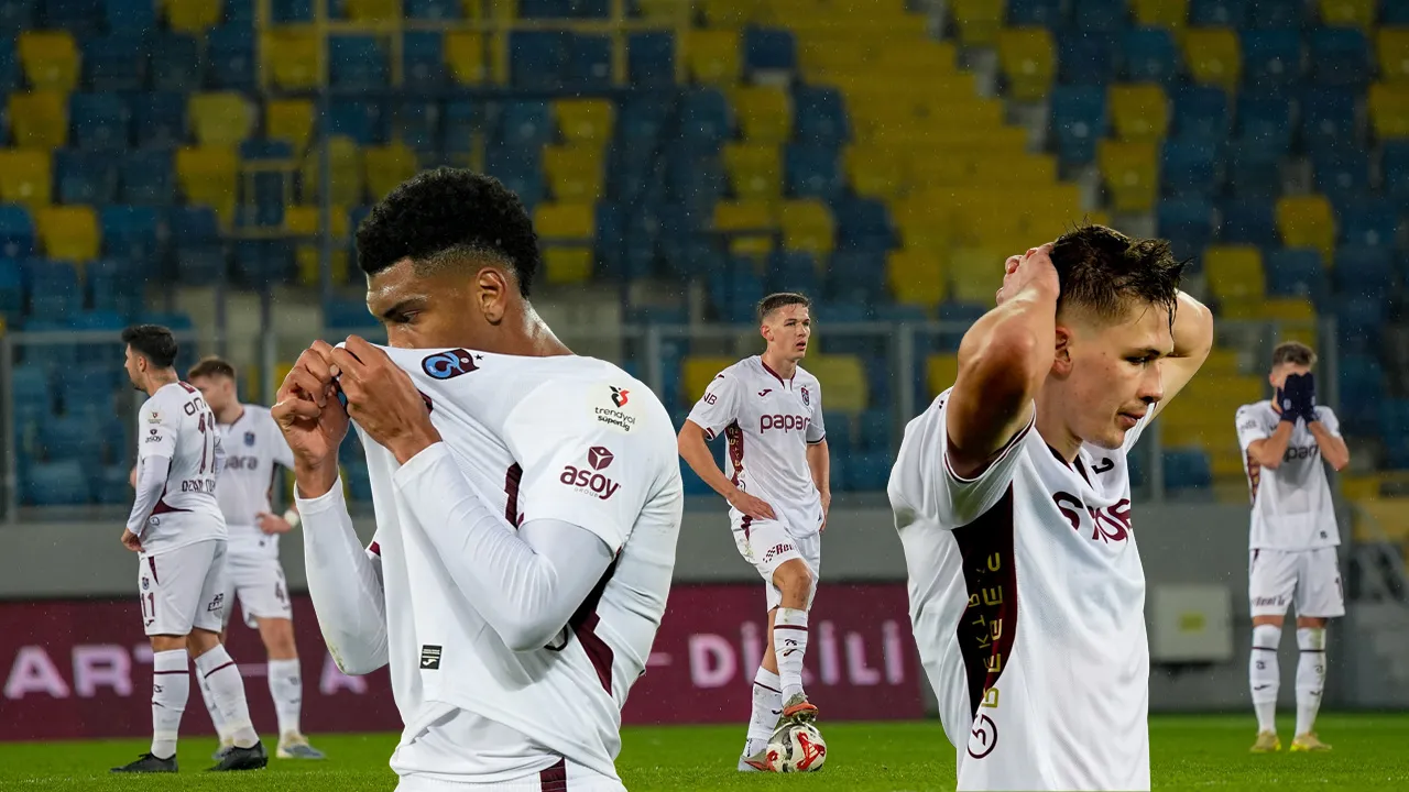 Trabzonspor yeni yıla morali bozuk giriyor