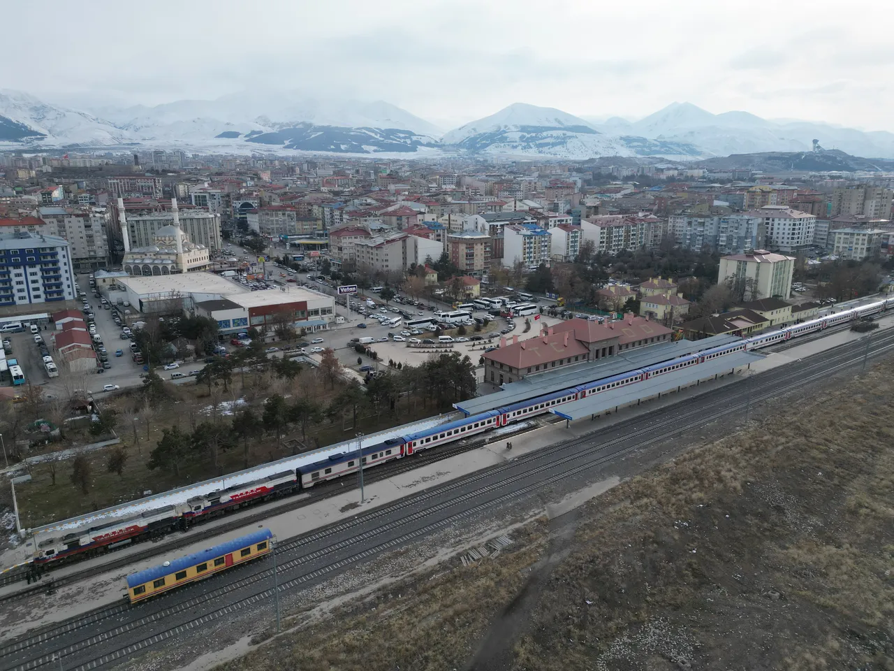 Turistik Doğu Ekspresi, ilk durağı Erzurum’a ulaştı