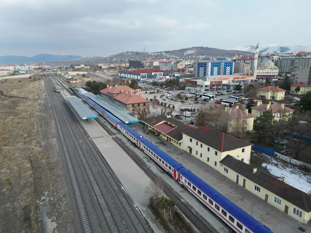 Turistik Doğu Ekspresi, ilk durağı Erzurum’a ulaştı