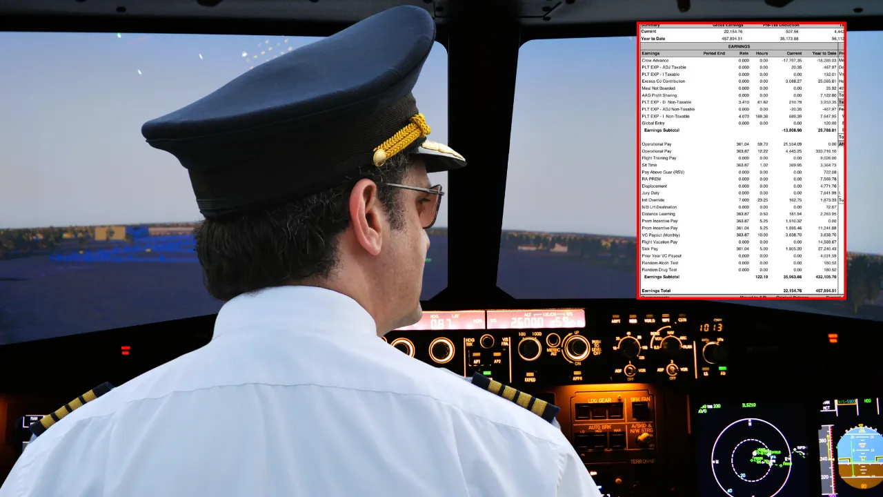 ABD'de çalışan pilotun maaşı gündem oldu! Paylaşıma yorum yağdı 