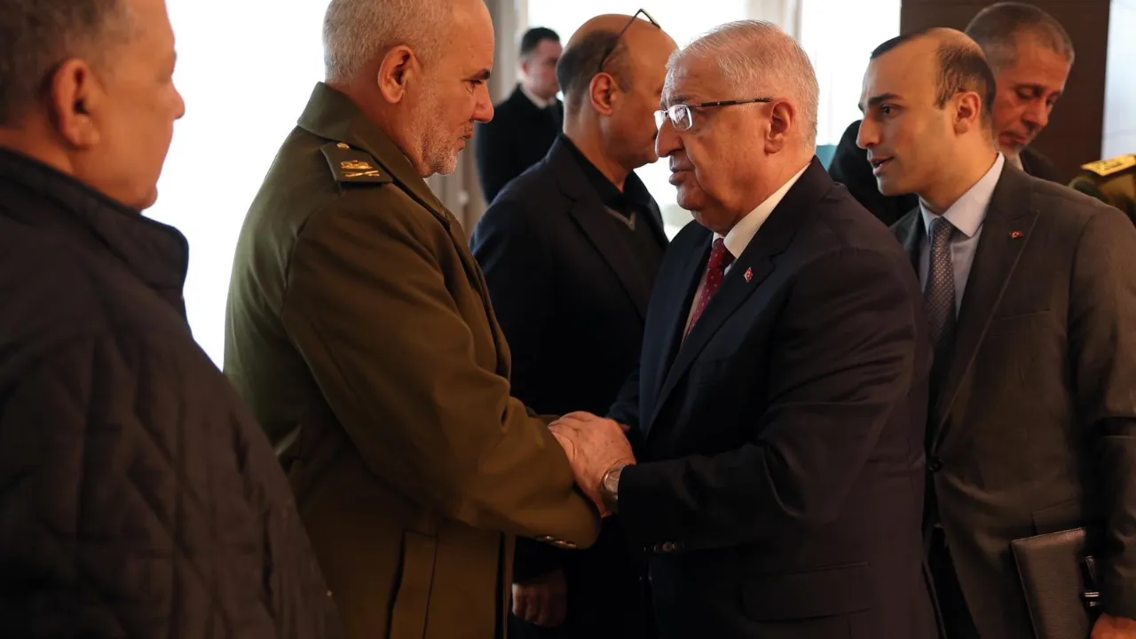 Bakan Güler'den Libya heyetine taziye ziyareti 