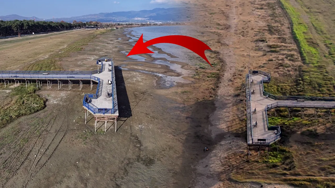 Bir zamanlar feribot yanaşıyordu! Marmara'nın en büyük gölünde alarm zilleri