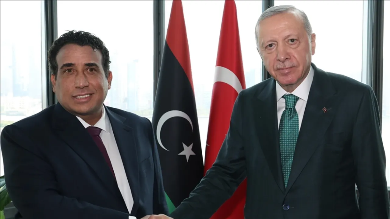 Erdoğan'dan Libyalı lider Menfi'ye taziye telefonu 