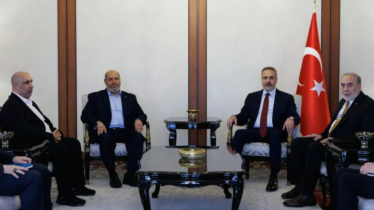 Ankara’dan Gazze hamlesi! Fidan, Hamas heyetiyle görüştü