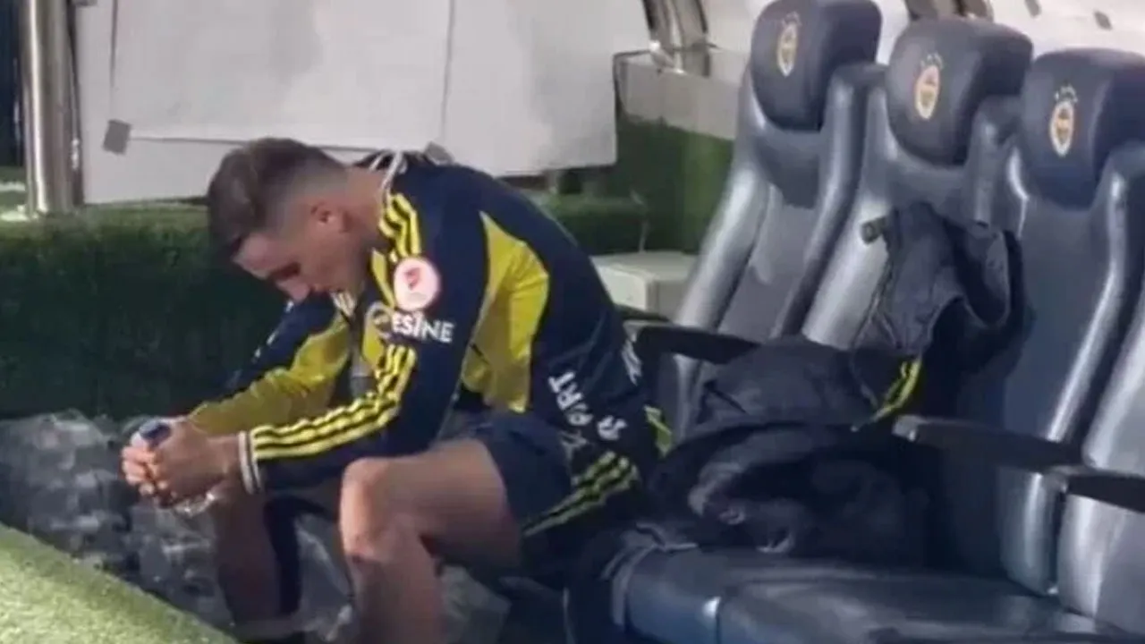 Kerem Aktürkoğlu'nun üzgün anları