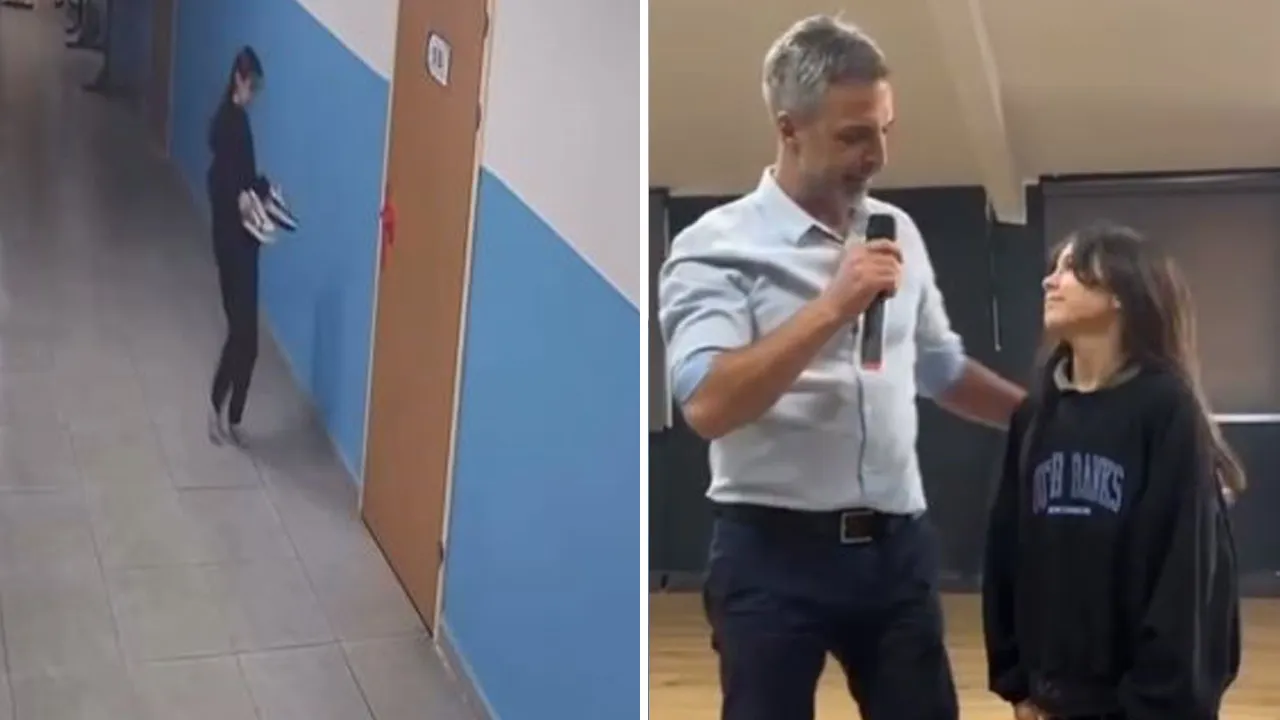 Minik öğrencinin yürek ısıtan hassasiyeti! Ayakkabılarını çıkarıp çorapla yürüdü