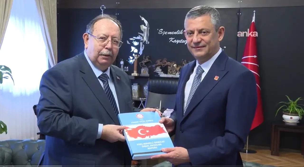 CHP Genel Başkanı Özgür Özel, Yüksek Seçim Kurulu Başkanı Ahmet Yener ile bir araya geldi. Özel’in Meclis’teki makamında yapılan görüşme, basına kapalı gerçekleşti.