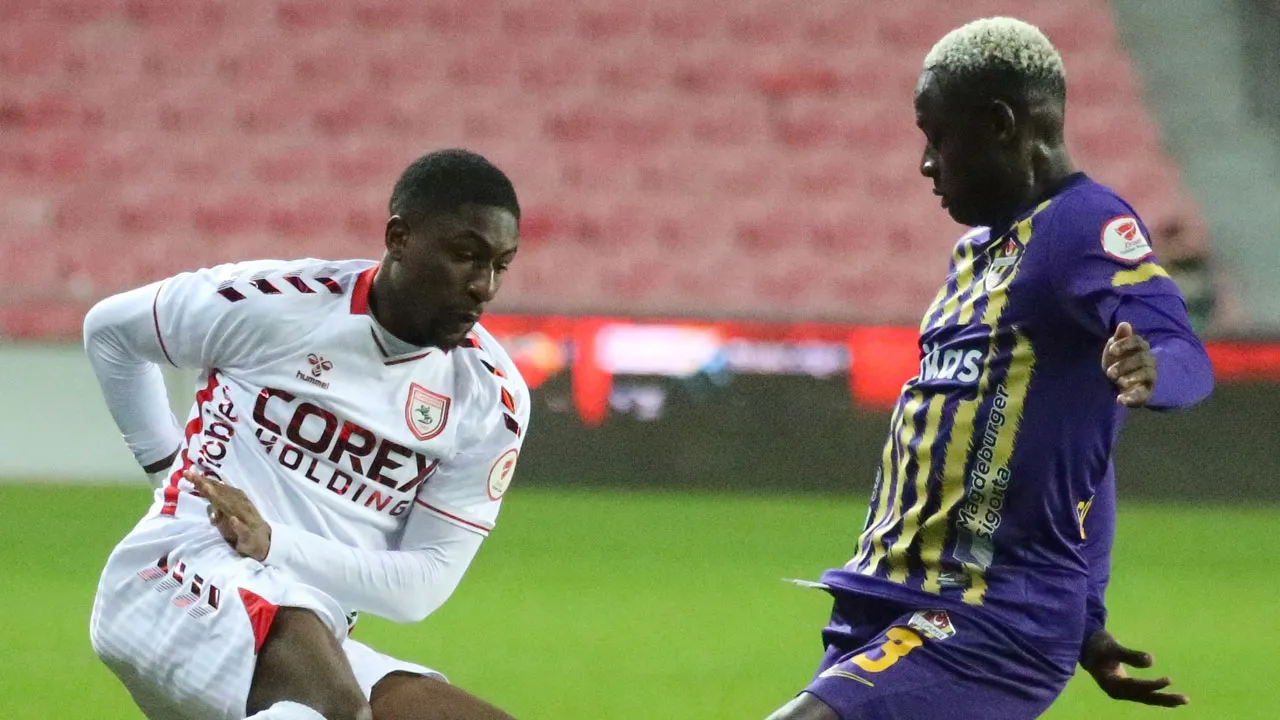 Samsunspor, Eyüpspor'u eli boş gönderdi