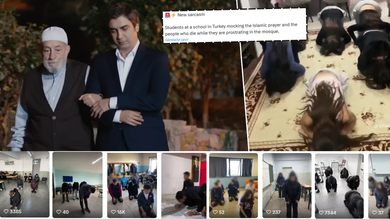 Yeni bir TikTok skandalı! Namazla alay etme akımına tepkiler büyüyor