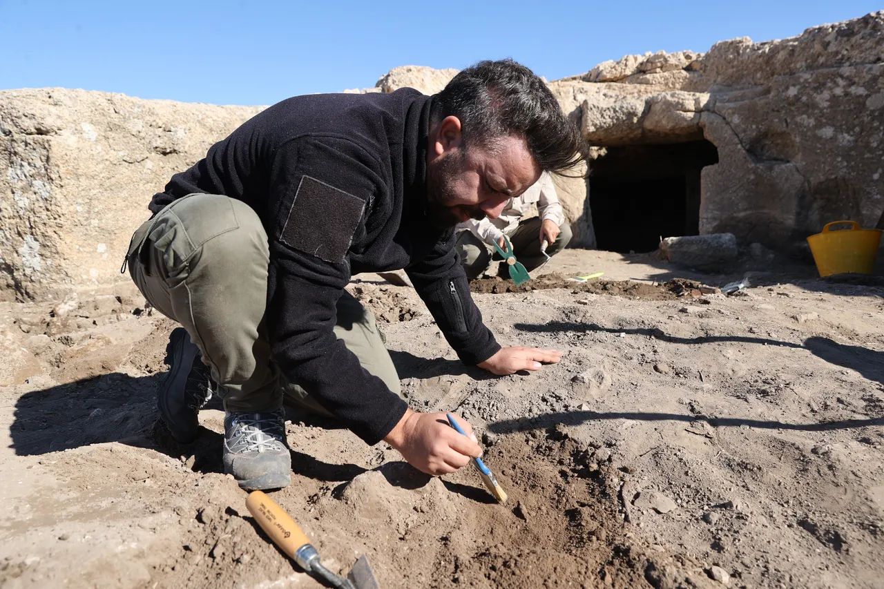 Kazı çalışmasına ait görseller