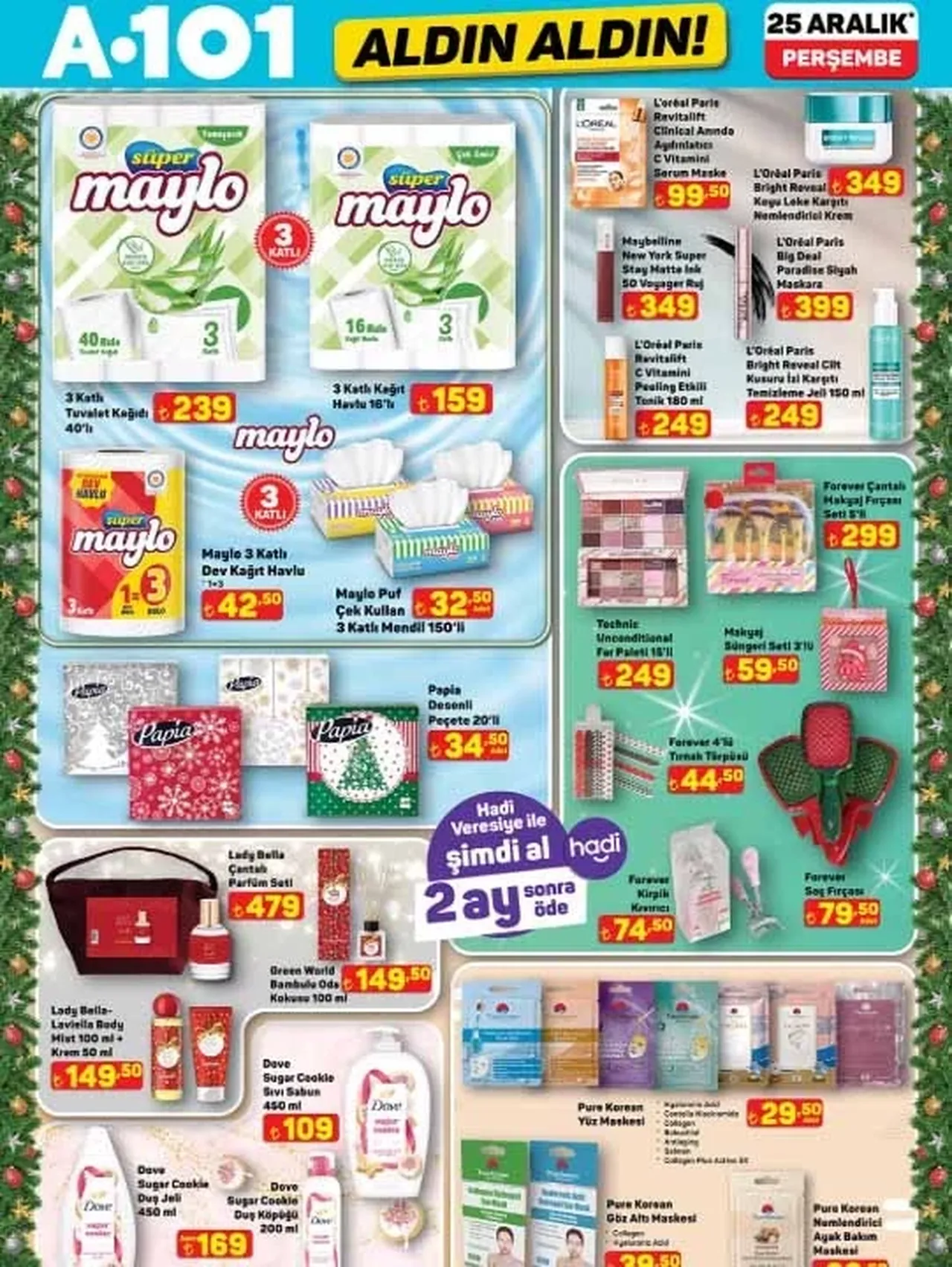 A101 25 Aralık 2025 aktüel ürünler kataloğu yayında! Elektrikli ürünlerde büyük fırsat