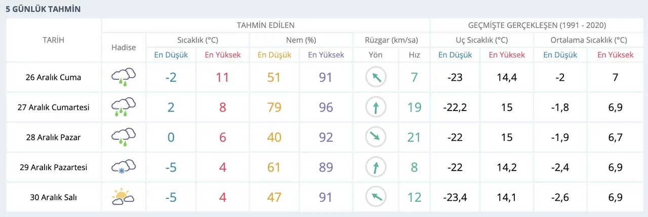Diyarbakır'da ne zaman kar yağacak? Meteoroloji kar yağışı tahminini duyurdu!