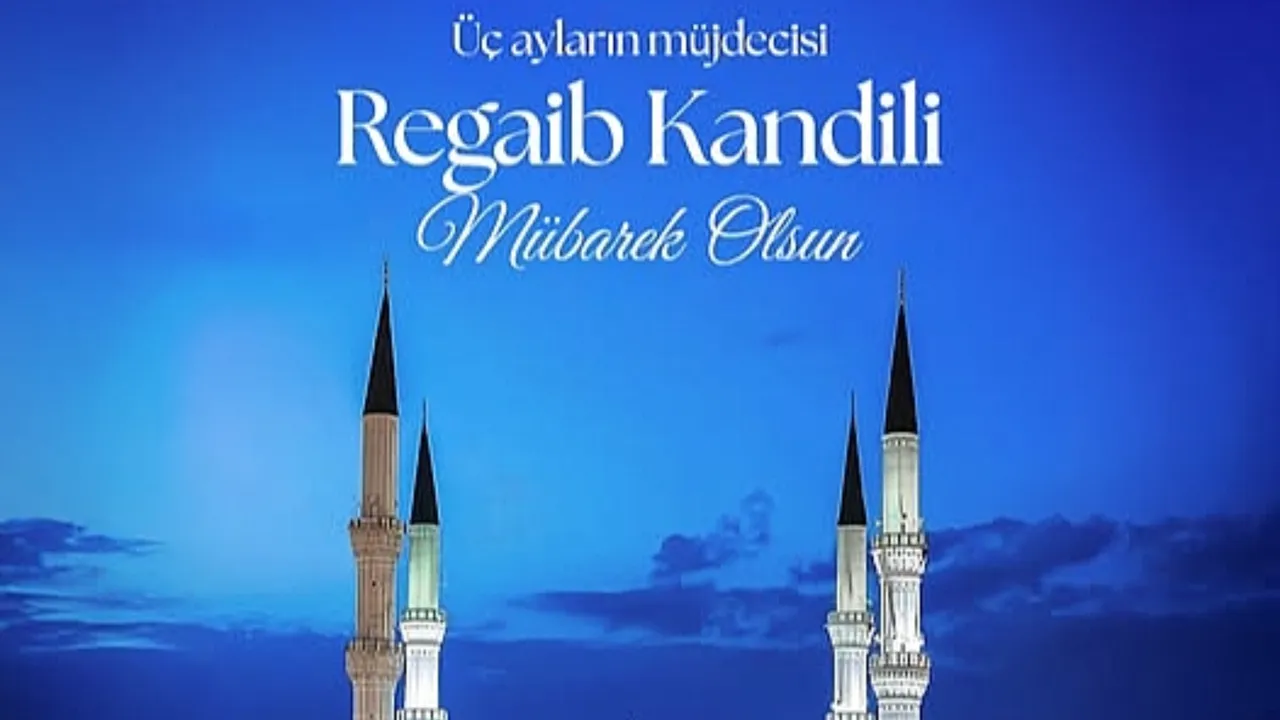 Resimli Regaib kandili mesajları