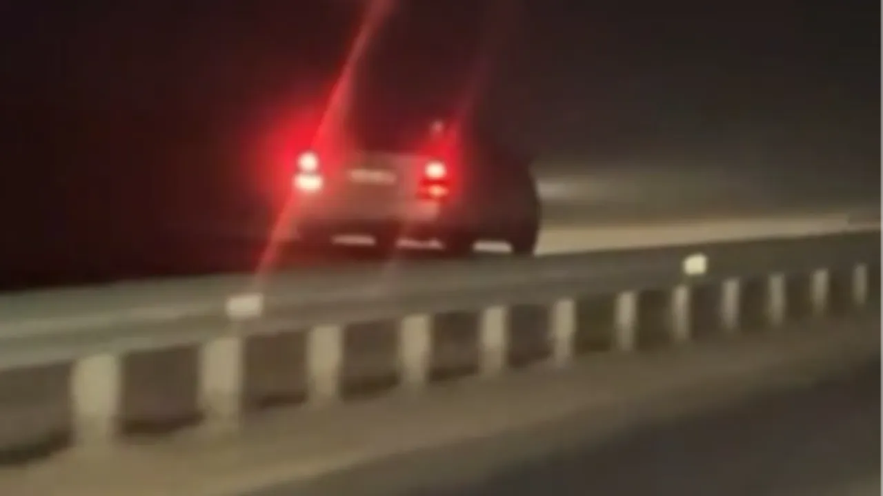 Trafik kurallarını hiçe saydı! Kilometrelerce ters şeritte böyle ilerledi