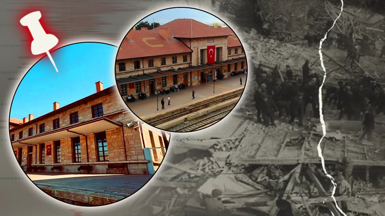 7,9’luk depremde bile yıkılmayan tek yapı! Erzincan Tren Garı 87 yıldır sapasağlam 