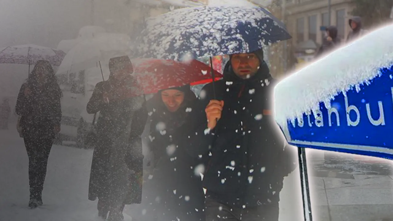 AKOM İstanbul'da kar başlangıcı için saat verdi! İzlanda soğuğu 8 gün sürecek