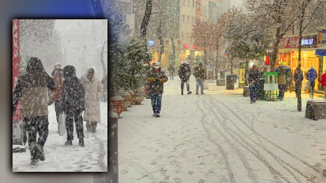 Bolu Valiliği saat verdi! 20 santimetrelik kar yolda 