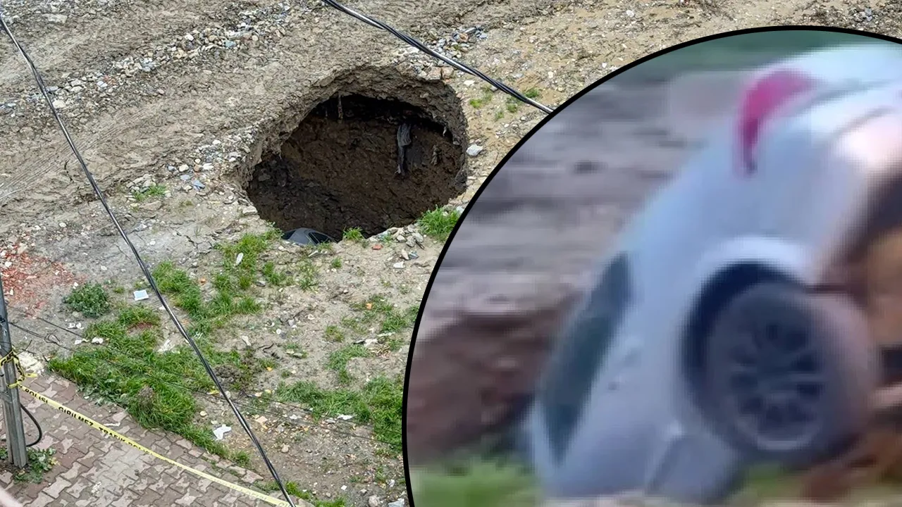 Esenyurt'ta otomobilin düştüğü çukurla ilgili bilimsel uyarı! Bölgedeki binalar tehlikede mi?