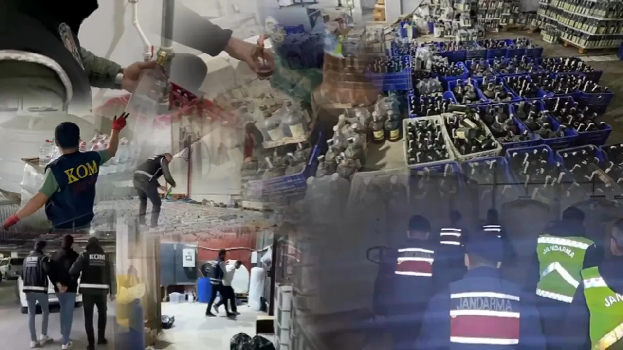 Kaçak ve sahte içki operasyonu! 171 şüpheli hakkında işlem yapıldı
